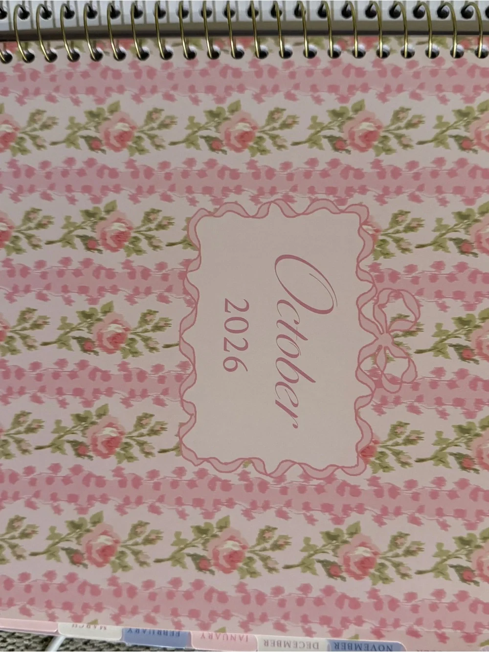 LoveShackFancy Blue Floral 2026-2027 Planner